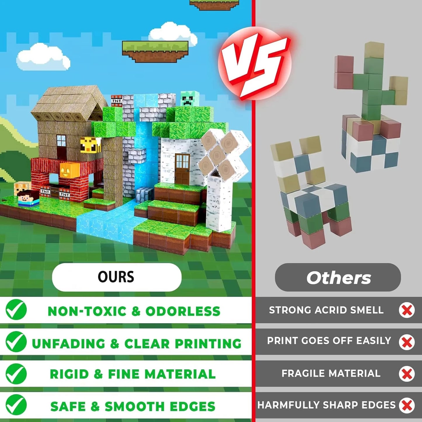 Mine Magnet World Set