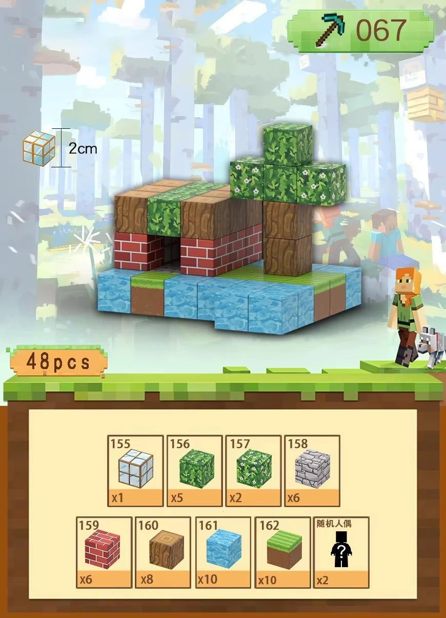 Mine Magnet World Set