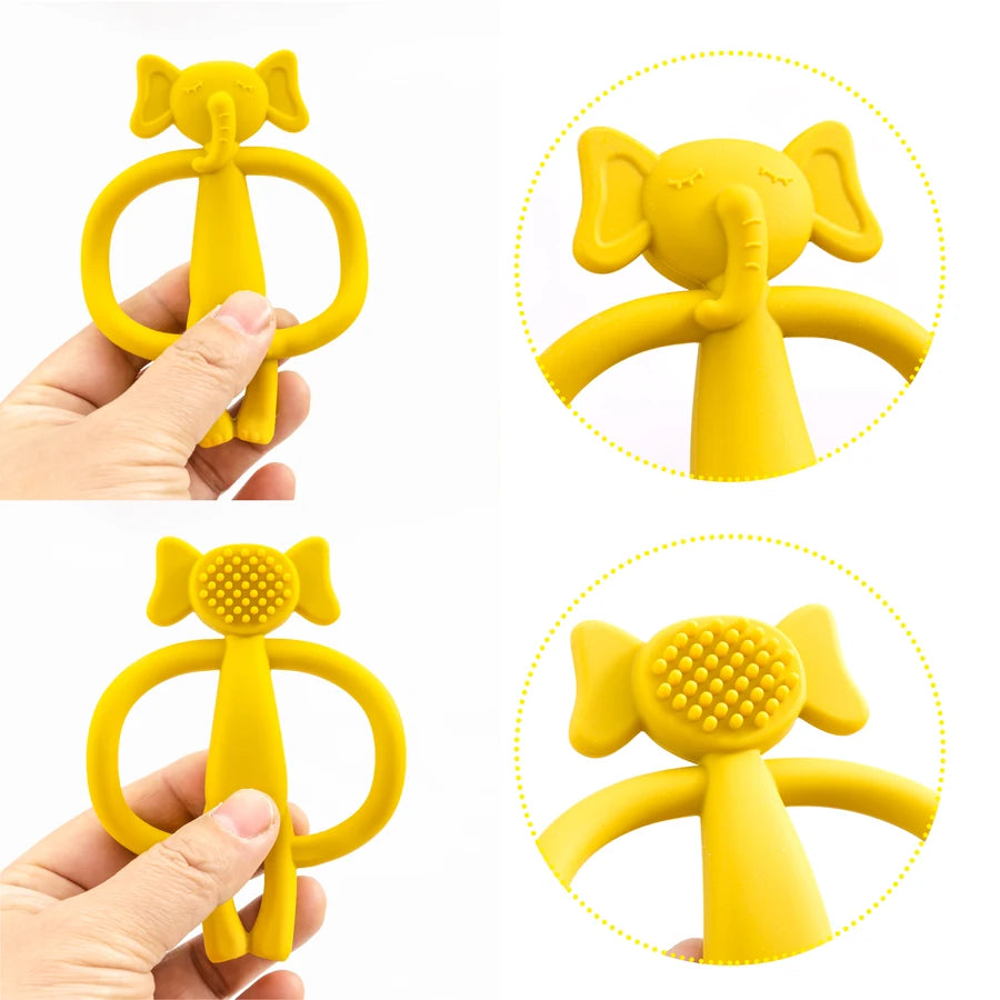 Soothing Silicone Teether: Comfort and Relief for Your Little One